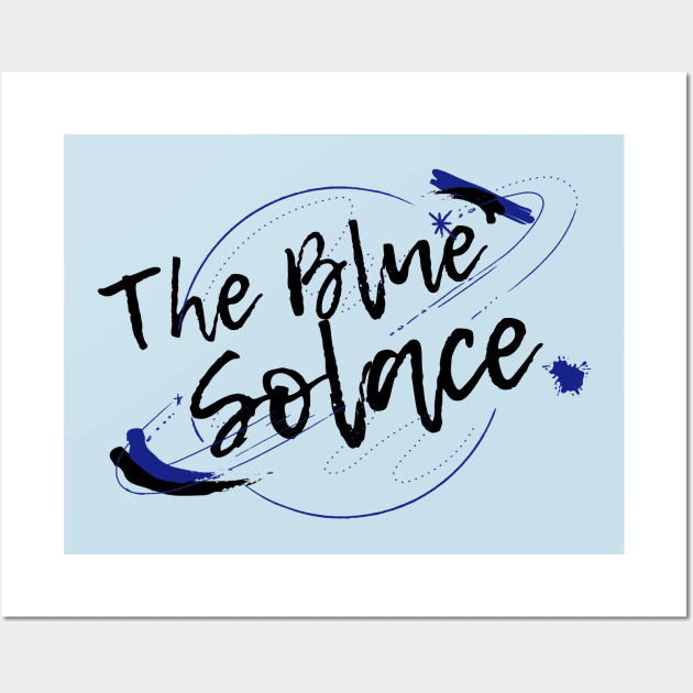 The Blue Solace Logo Wall Art by cwgrayauthor